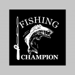 Fishing Champion pánske rybárske tričko s obojstrannou potlačou 100%bavlna značka Fruit of The Loom